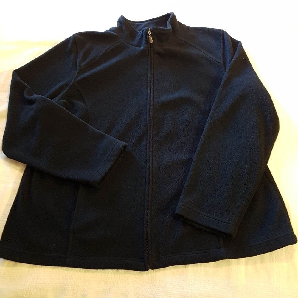 Northern Reflection women's size XL blue fleece zip up